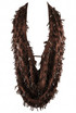 Plunge Front Sequin Cowl Neck Top