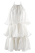 Tiered Halter Mini Dress