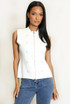 Drummer Boy Fine Knit Zip Up Top
