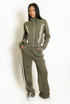 Full Zip Side Panelled Tracksuit 