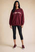 Expresso Embroidered Sweatshirt