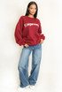Expresso Embroidered Sweatshirt