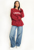 Expresso Embroidered Sweatshirt