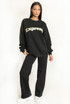 Expresso Embroidered Sweatshirt