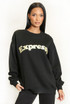 Expresso Embroidered Sweatshirt