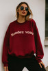 Rendez Vous Embroidered Sweatshirt