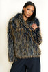 Faux Fur Shaggy Luxe Coat
