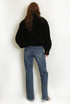 Faux Suede Collared Jacket