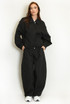 Dropped Shoulder Cropped Jacket