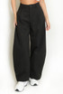 High Waist Pleated Wide Trouser