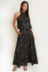 Leopard Midi Skirt