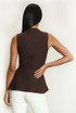 Fine Knit Peplum Top