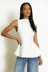 Fine Knit Peplum Top