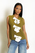 Bow-Detail Ribbed Knit Waistcoat