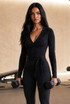 Active Long Sleeve Wrap Top