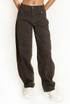 Brown Leopard Balloon Jeans