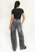 Overlap Wide Leg Jeans