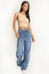 Dad Fit Blue Wash Jeans