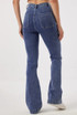 Skinny Flare Blue Wash Jeans