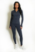 Sculpted Active Jacket And Legging Set
