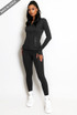 Sculpted Active Jacket And Legging Set