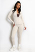 Sculpted Active Jacket And Legging Set