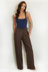 Straight Fit Wrap Jeans
