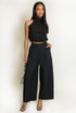Pleated Barrel Trouser