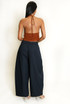 Pleated Barrel Trouser