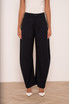 High Waist Barrel Trousers