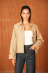 Short Body Trench Coat 