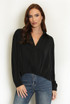 Pleated Hem Blouse