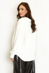 Pleated Hem Blouse