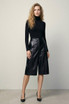 PU Paneled Culottes