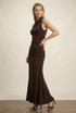 Ruched Detail Maxi Dress
