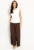 Pearls Padded Shoulder Top