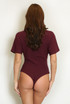 Batwing Off Shoulder Bodysuit