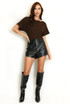 Batwing Off Shoulder Bodysuit