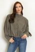 Crepe Crinkle Jacket