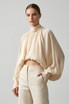 Balloon Statement Cuffs Blouse