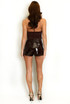 Vinyl Mini Shorts