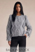 Chunky Loop Knit Cable Cardigan 