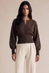 Fine Knit Cardigan With Fitted Waist
