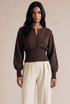 Fine Knit Cardigan With Fitted Waist