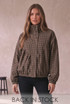 Plaid Bomber Jacket