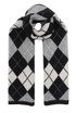 Argyle Knitted Scarf
