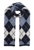 Argyle Knitted Scarf