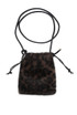 Faux Fur Cross Body Pouch Bag