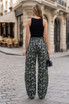 Camouflage High Waisted Barrel Jeans 