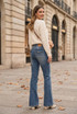 Flared Bootcut Denim Jeans 